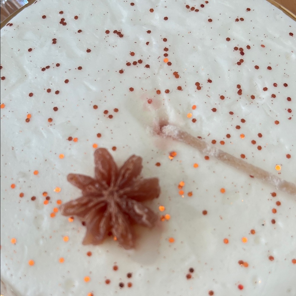 New!!! Martha Stewart Pumpkin Chai Candle - White and Orange - Picture 8 of 8